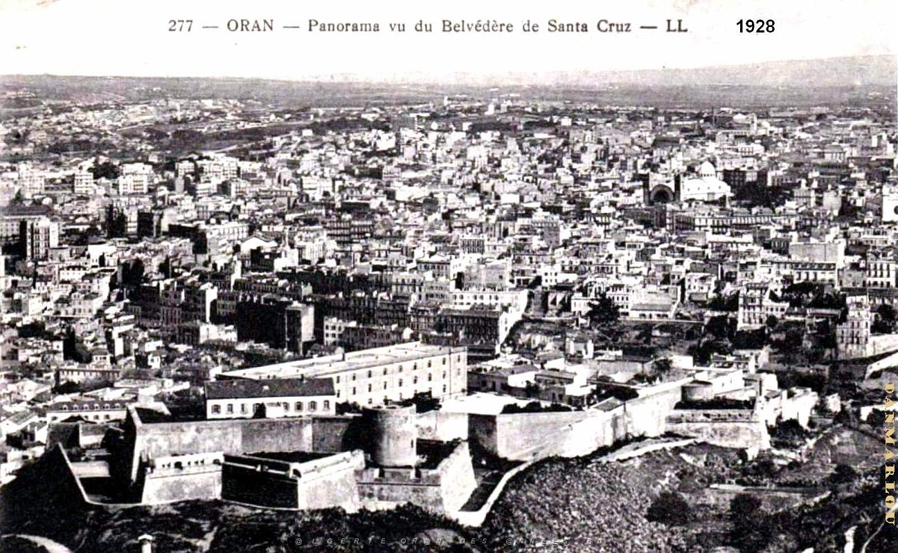 Oran - Panorama  Vue du Belvedere de Santa-Cruz - 1928.jpg